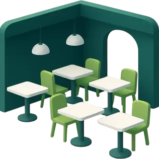 Setor de restaurantes